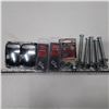 Image 1 : 2 mirrors, 2 battery terminals, nuts and bolts