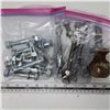 Image 1 : various threaded nuts and bolts and ball for a hitch