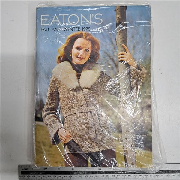 sealed eatons fall and winter catalog form 1975