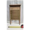 Image 1 : Vintage Brass Washboard 24" Tall