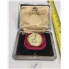 Image 1 : Vintage Crest Pocket Watch, 17 Jewels, Swiss Made Internals, Case Made in Canada, Not Running
