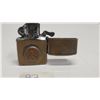 Image 2 : Vintage Marksman Lighter "H.M.C.S. St. Laurent CCE - 205, American 1961 Penny on Back