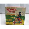 Image 4 : Vintage "Walt Disney's Mechanical Tricycal With Revolving Bell - LineMar Toys Japan - In Original Bo