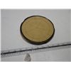 Image 1 : Vintage "Medalta Ceramics Canada" Ceramic "Wood" Decorative Plate