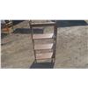 Image 2 : Wooden Shelf (4 shelves Height 45inches By Width 9 Inches by 34inches)