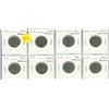 Image 1 : Set of 8 U.S. Buffalo Nickles From 1923-1936S.