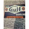 Image 1 : Tin Advertising Signs Gulf Gasoline