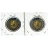 Image 2 : (2) 2021 100th Anniversary of Discovery of Insulin 2 Dollar Coins.