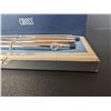 Image 2 : Vintage Cross chrome pen and pencil set. With law society logo. Never used.