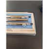 Image 4 : Vintage Cross chrome pen and pencil set. With law society logo. Never used.
