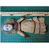 Image 2 : Vintage porcelain doll. About 18 inches tall.