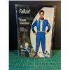 Image 1 : Fallout vault dweller uniform (costume) in adult medium. Never opened.