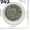 Image 1 : 1945 canadian 50 cent coin
