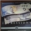 Image 1 : Limited edition last impressions canadian 5 dollar bills( with box)