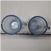 Image 2 : 2 fire king sapphire blue cups