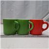 Image 1 : 3 fire king anchor hocking mugs