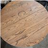 Image 3 : Vintage oak round table