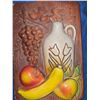 Image 3 : 5. Chalkware 2 Pieces fruit and vegetable