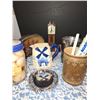 Image 3 : 40. Miscellaneous Box 2 Candle, small clock, Pickled Bums, etc