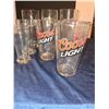 Image 1 : 44. 8 Mixed Beer Glasses, 2 old Draft glasses, Coors