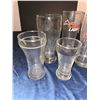 Image 3 : 44. 8 Mixed Beer Glasses, 2 old Draft glasses, Coors