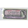Image 1 : 1954 canadian replacement $10 bill