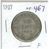 Image 1 : 1907 NFLD silver 50 cents coin