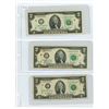 Image 1 : Lot of 3 (2x series 2013 and series 2017A) united states of america $2 bills