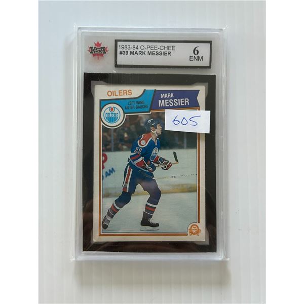 1983-84 - OPC - Mark Messier - Graded Excellent / Near Mint