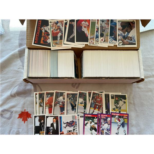 Box of Assorted Sports Cards