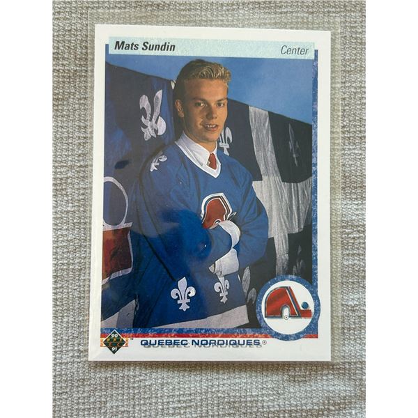 Mats Sundin - Rookie Card
