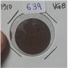 Image 1 : 1910 Canadian Large Cent