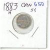 Image 1 : 1883 Canadian Silver Five Cents