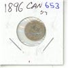Image 1 : 1896 Canadian Silver Five Cents