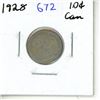Image 1 : 1928 Canadian Silver Ten Cents
