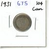 Image 1 : 1931 Canadian Silver Ten Cents