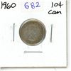 Image 1 : 1960 Canadian Silver Ten Cents