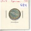 Image 1 : 1967 Canadian Silver Ten Cents