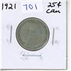Image 1 : 1921 Canadian Silver Twenty Five Cents