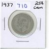 Image 1 : 1937 Canadian Silver Twenty Five Cents