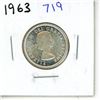 Image 1 : 1963 Canadian Silver Twenty Five Cents