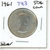 Image 1 : 1961 Canadian Silver Fifty Cents