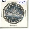 Image 1 : 1963 Canadian Silver Dollar