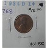 Image 1 : 1934 USA One Cent