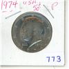 Image 1 : 1974 USA Half Dollar - D