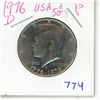 Image 1 : 1976 USA Half Dollar - D