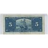 Image 2 : 1937 Canadian Five Dollar Bill