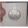 Image 2 : 1967 Diving Bobcat Silver 25 Cents. Die Rotation so it appears that the Bobcat is Diving. EF-40. Sca
