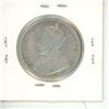 Image 2 : 1931 Canadian Silver 50 Cents. Key Date. Mintage of 57,581. Issued during the Great Depression. VG-1