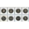 Image 2 : Lot of 8 Moose Jaw Trade Dollars. Includes Snowbirds, Victoria School, Wild Animal Park, Hospital, T